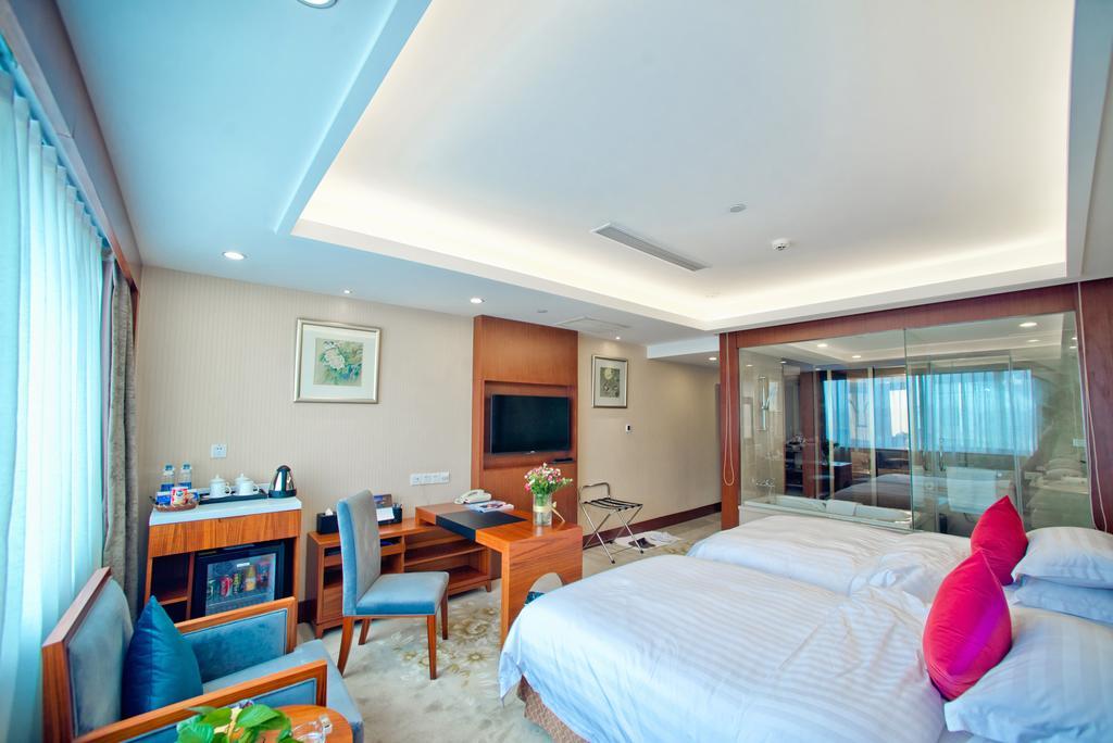 Huafang Jinling International Hotel Zhangjiagang Ruang foto